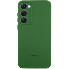 Чохол Silicone Cover Lakshmi Full Camera (AAA) with Logo для Samsung Galaxy S20 FE - Зелений / Cyprus Green