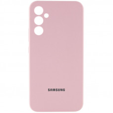 Чохол Silicone Cover Lakshmi Full Camera (AAA) with Logo для Samsung Galaxy A54 5G - Рожевий / Pink Sand