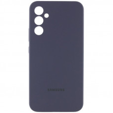 Чехол Silicone Cover Lakshmi Full Camera (AAA) with Logo для Samsung Galaxy A54 5G - Серый / Dark Gray