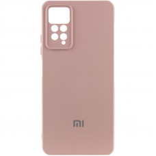 Чехол Silicone Cover Lakshmi Full Camera (AAA) with Logo для Xiaomi Redmi Note 11 Pro 4G / 12 Pro 4G - Розовый / Pink Sand