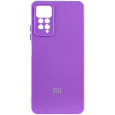 Чохол Silicone Cover Lakshmi Full Camera (AAA) with Logo для Xiaomi Redmi Note 11 Pro 4G / 12 Pro 4G - Фіолетовий / Amethyst