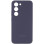 Чохол Silicone Cover Lakshmi Full Camera (AAA) with Logo для Samsung Galaxy S23 - Сірий / Dark Gray