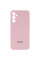 Чехол Silicone Cover Lakshmi Full Camera (AAA) with Logo для Samsung Galaxy A34 5G - Розовый / Pink Sand