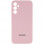 Чохол Silicone Cover Lakshmi Full Camera (AAA) with Logo для Samsung Galaxy A34 5G - Рожевий / Pink Sand