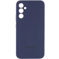 Чохол Silicone Cover Lakshmi Full Camera (AAA) with Logo для Samsung Galaxy A34 5G - Темно-синій / Midnight blue