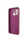 Чехол Silicone Cover Lakshmi Full Camera (AAA) with Logo для Xiaomi Redmi 12C - Бордовый / Plum - фото