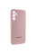 Чохол Silicone Cover Lakshmi Full Camera (AAA) with Logo для Samsung Galaxy A24 4G - Рожевий / Pink Sand - фото