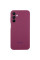 Чехол Silicone Cover Lakshmi Full Camera (AAA) with Logo для Samsung Galaxy A24 4G - Бордовый / Plum