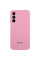 Чохол Silicone Cover Lakshmi Full Camera (AAA) with Logo для Samsung Galaxy A24 4G - Рожевий / Light pink - фото