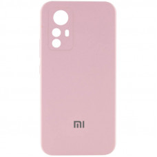 Чехол Silicone Cover Lakshmi Full Camera (AAA) with Logo для Xiaomi Redmi Note 12S - Розовый / Pink Sand