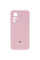 Чехол Silicone Cover Lakshmi Full Camera (AAA) with Logo для Xiaomi Redmi Note 12S - Розовый / Pink Sand