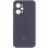 Чехол Silicone Cover Lakshmi Full Camera (AAA) with Logo для Xiaomi Redmi 12 - Серый / Dark Gray