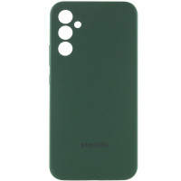 Чохол Silicone Cover Lakshmi Full Camera (AAA) with Logo для Samsung Galaxy S23 FE - Зелений / Cyprus Green