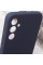Чохол Silicone Cover Lakshmi Full Camera (AAA) with Logo для Samsung Galaxy S23 FE - Темно-синій / Midnight blue - фото