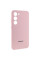 Чохол Silicone Cover Lakshmi Full Camera (AAA) with Logo для Samsung Galaxy S24 - Рожевий / Pink Sand