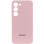 Чохол Silicone Cover Lakshmi Full Camera (AAA) with Logo для Samsung Galaxy S24 - Рожевий / Pink Sand