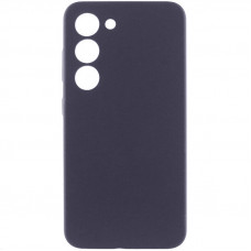 Чохол Silicone Cover Lakshmi Full Camera (AAA) with Logo для Samsung Galaxy S24 - Сірий / Dark Gray