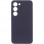 Чехол Silicone Cover Lakshmi Full Camera (AAA) with Logo для Samsung Galaxy S24 - Серый / Dark Gray