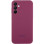 Чохол Silicone Cover Lakshmi Full Camera (AAA) with Logo для Samsung Galaxy S24 - Бордовий / Plum