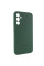 Чохол Silicone Cover Lakshmi Full Camera (AAA) with Logo для Samsung Galaxy S24+ - Зелений / Cyprus Green - фото