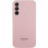 Чехол Silicone Cover Lakshmi Full Camera (AAA) with Logo для Samsung Galaxy S24+ - Розовый / Pink Sand