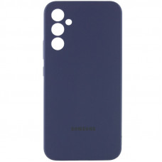 Чохол Silicone Cover Lakshmi Full Camera (AAA) with Logo для Samsung Galaxy S24+ - Темно-синій / Midnight blue