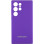 Чехол Silicone Cover Lakshmi Full Camera (AAA) with Logo для Samsung Galaxy S24 Ultra - Фиолетовый / Amethyst