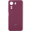 Чехол Silicone Cover Lakshmi Full Camera (AAA) with Logo для Xiaomi Redmi 13C / Poco C65 - Бордовый / Plum