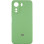 Чехол Silicone Cover Lakshmi Full Camera (AAA) with Logo для Xiaomi Redmi 13C / Poco C65 - Мятный / Mint