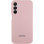 Чехол Silicone Cover Lakshmi Full Camera (AAA) with Logo для Samsung Galaxy A15 4G/5G / M15 5G - Розовый / Pink Sand