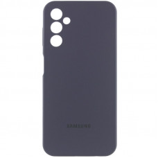 Чохол Silicone Cover Lakshmi Full Camera (AAA) with Logo для Samsung Galaxy A15 4G/5G / M15 5G - Сірий / Dark Gray