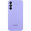 Чохол Silicone Cover Lakshmi Full Camera (AAA) with Logo для Samsung Galaxy A15 4G/5G / M15 5G - Бузковий / Dasheen