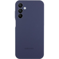 Чехол Silicone Cover Lakshmi Full Camera (AAA) with Logo для Samsung Galaxy A15 4G/5G / M15 5G - Темно-синий / Midnight blue