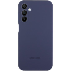 Чехол Silicone Cover Lakshmi Full Camera (AAA) with Logo для Samsung Galaxy A15 4G/5G / M15 5G - Темно-синий / Midnight blue