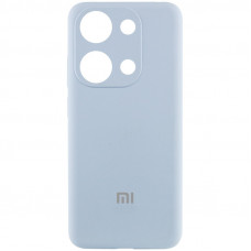 Чехол Silicone Cover Lakshmi Full Camera (AAA) with Logo для Xiaomi Redmi Note 13 4G - Голубой / Sweet Blue