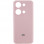 Чехол Silicone Cover Lakshmi Full Camera (AAA) with Logo для Xiaomi Redmi Note 13 4G - Розовый / Pink Sand