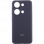 Чехол Silicone Cover Lakshmi Full Camera (AAA) with Logo для Xiaomi Redmi Note 13 4G - Серый / Dark Gray