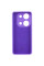 Чехол Silicone Cover Lakshmi Full Camera (AAA) with Logo для Xiaomi Redmi Note 13 4G - Фиолетовый / Amethyst - фото