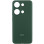 Чехол Silicone Cover Lakshmi Full Camera (AAA) with Logo для Xiaomi Redmi Note 13 Pro 4G - Зеленый / Cyprus Green