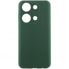 Чехол Silicone Cover Lakshmi Full Camera (AAA) with Logo для Xiaomi Redmi Note 13 Pro 4G - Зеленый / Cyprus Green