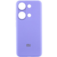 Чехол Silicone Cover Lakshmi Full Camera (AAA) with Logo для Xiaomi Redmi Note 13 Pro 4G - Сиреневый / Dasheen