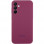 Чохол Silicone Cover Lakshmi Full Camera (AAA) with Logo для Samsung Galaxy A35 - Бордовий / Plum