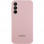 Чохол Silicone Cover Lakshmi Full Camera (AAA) with Logo для Samsung Galaxy A35 - Рожевий / Pink Sand