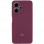 Чохол Silicone Cover Lakshmi Full Camera (AAA) with Logo для Xiaomi Redmi 13 4G / Poco M6 4G - Бордовий / Plum