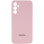 Чехол Silicone Cover Lakshmi Full Camera (AAA) with Logo для Samsung Galaxy S24 FE - Розовый / Pink Sand