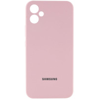 Чохол Silicone Cover Lakshmi Full Camera (AAA) with Logo для Samsung Galaxy A06 - Рожевий / Pink Sand