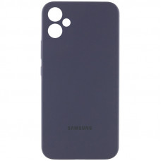 Чехол Silicone Cover Lakshmi Full Camera (AAA) with Logo для Samsung Galaxy A06 - Серый / Dark Gray