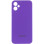 Чохол Silicone Cover Lakshmi Full Camera (AAA) with Logo для Samsung Galaxy A06 - Фіолетовий / Amethyst