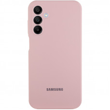 Чехол Silicone Cover Lakshmi Full Camera (AAA) with Logo для Samsung Galaxy A16 4G/5G - Розовый / Pink Sand