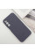 Чохол Silicone Cover Lakshmi Full Camera (AAA) with Logo для Samsung Galaxy A16 4G/5G - Сірий / Dark Gray - фото